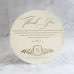 Round Invitation Card Foiling Wedding Invitation Customized